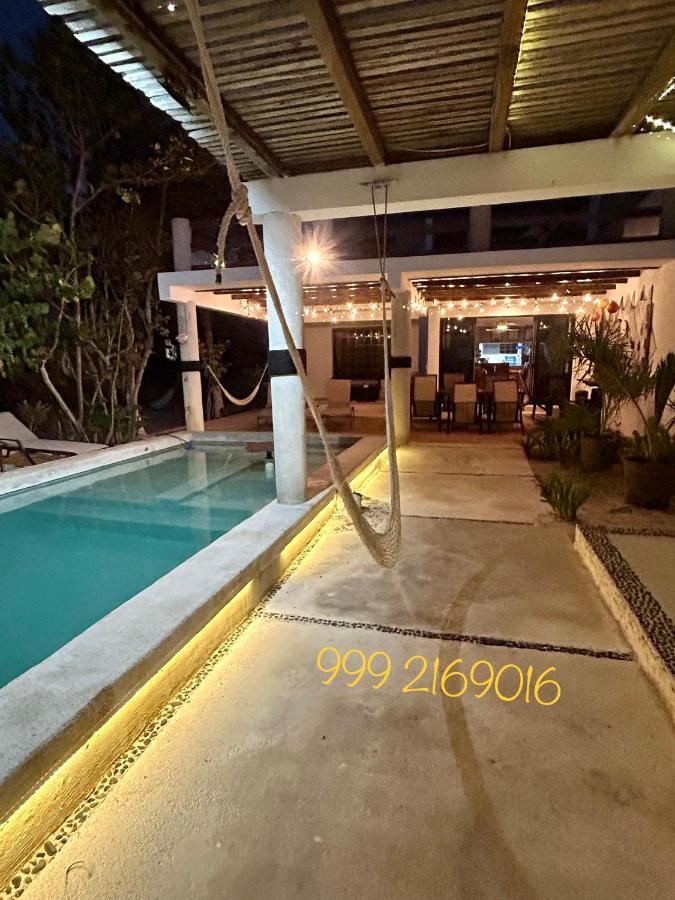 La Casa Del Mangle Villa Pueblo Pueblo Chicxulub Exteriör bild